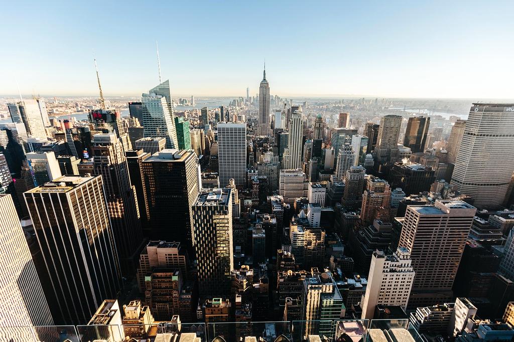 Smart City Aerial View